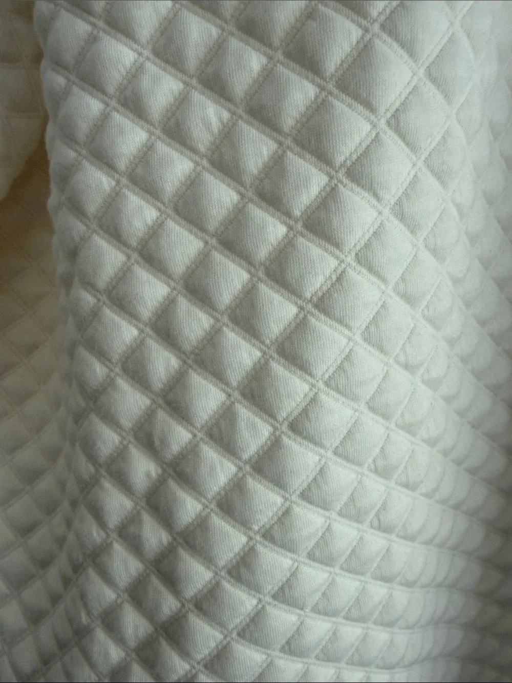 J. Crew  Women’s Cream Quilted Hooded Pullover